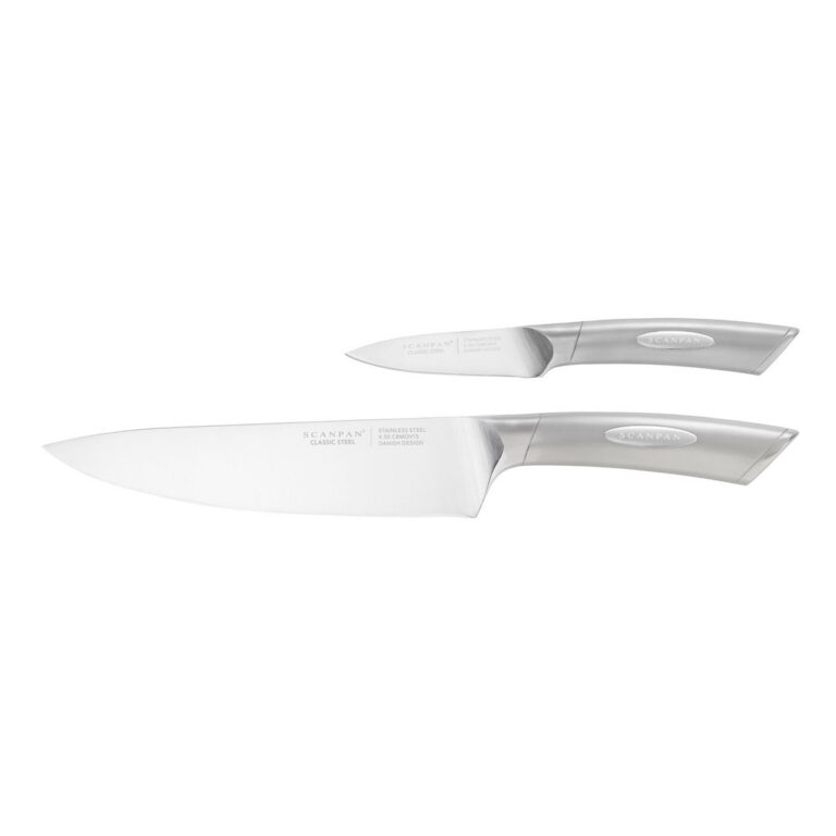 Scanpan Classic Steel 2 Piece Chef Knife Set