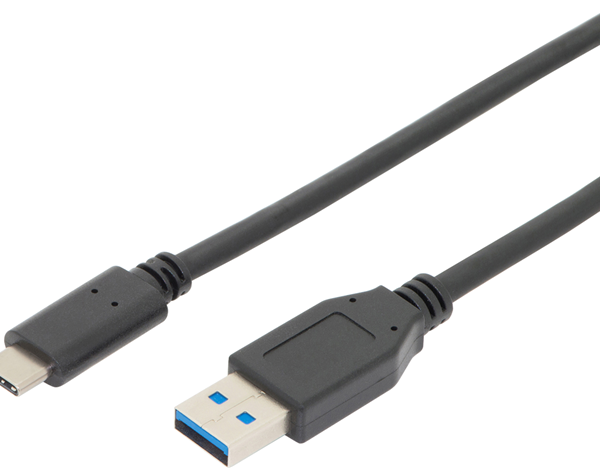 Digitus USB Type-C (M) to USB Type A (M) 1m Gen2 10GBs Cable
