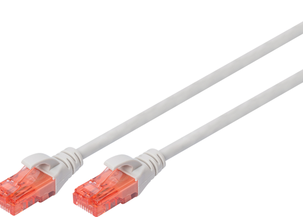 Digitus UTP CAT6 Patch Lead - 0.75M Grey