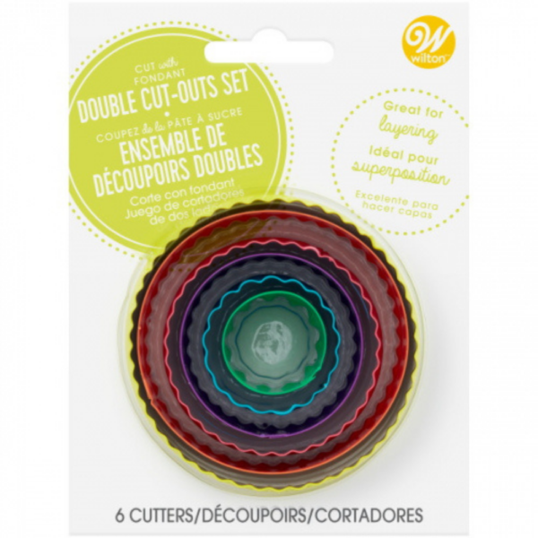 Wilton Round Cookie Cutters Set of 6