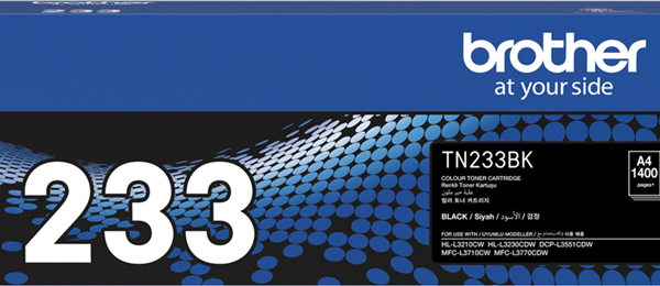 Brother TN-233BK Black Toner Cartridge