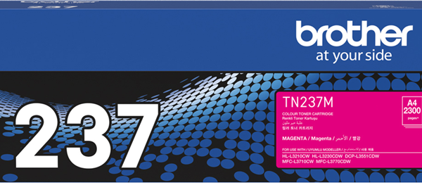 Brother TN-237M Magenta High Yield Toner Cartridge