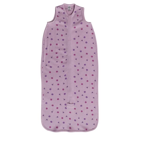 Premium Midweight 100% Merino Sleeping Bag - Mauve Floral