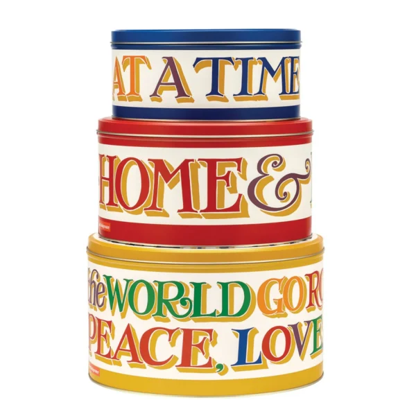 Emma Bridgewater Brighter World Cake Tins Set of 3