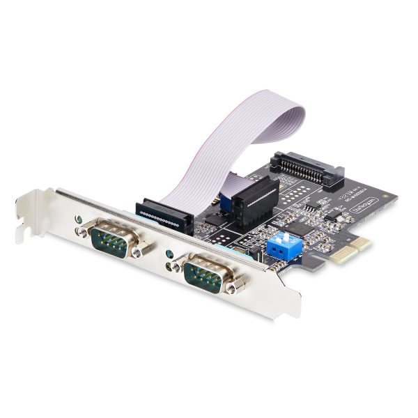 2-PORT Serial PCIe Card RS232/422/485