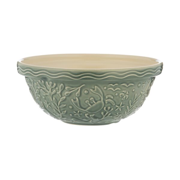 Mason Cash Nautical Crab Mixing Bowl Grey 26cm /2.7L