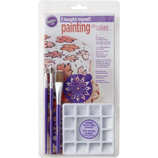 Wilton I Taught Myself Painting On Cakes