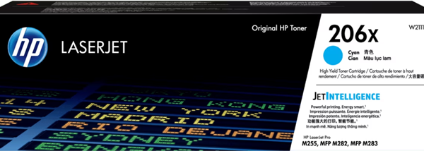 HP 206X Cyan High Yield Toner