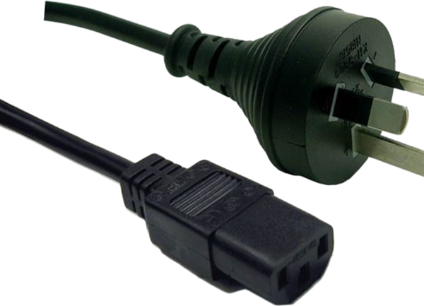 Power Cord 10A/250V IEC (F) to 3 Pin Power (M) 1.8m