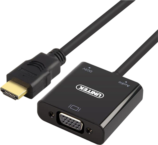 Unitek HDMI Type A (M) to VGA (F) Adapter Cable