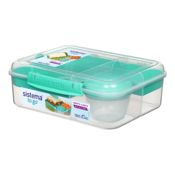 Sistema TO GO Bento Lunch 1.65L Minty Teal