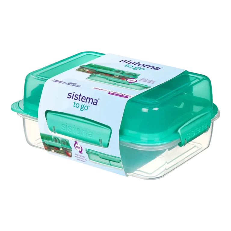 Sistema TO GO Lunch Stack Rectangle 1.8L Minty Teal