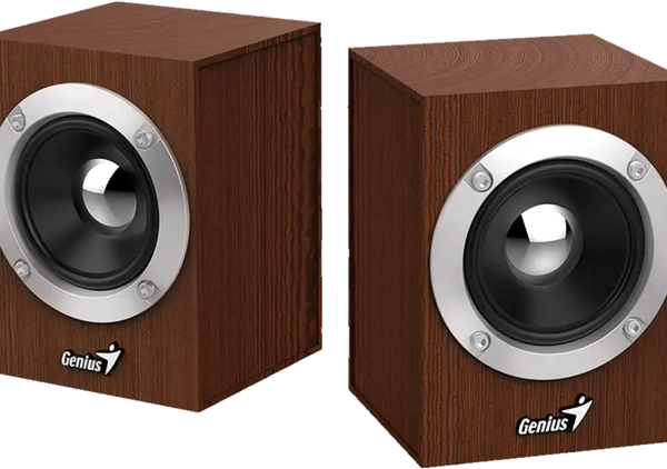 Genius SP-HF280 Wooden USB Powered Speakers