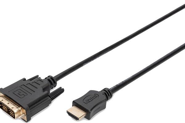 Digitus HDMI v1.3 (M) to DVI-D (M) Monitor Cable 2.0m