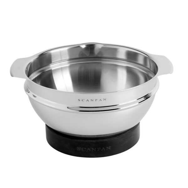 Scanpan Stainless Steel Mixing Bowl with Stand 20cm