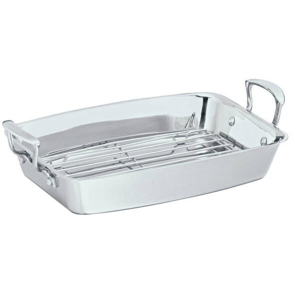 Scanpan Impact Induction Roasting Pan with Rack 42x26cm