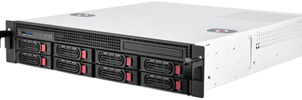 SilverStone RM21-308 mATX 2U 8 Bay Rackmount Case