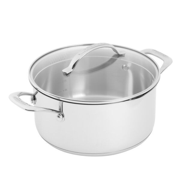 Scanpan STS Dutch Oven with Glass Lid 24cm