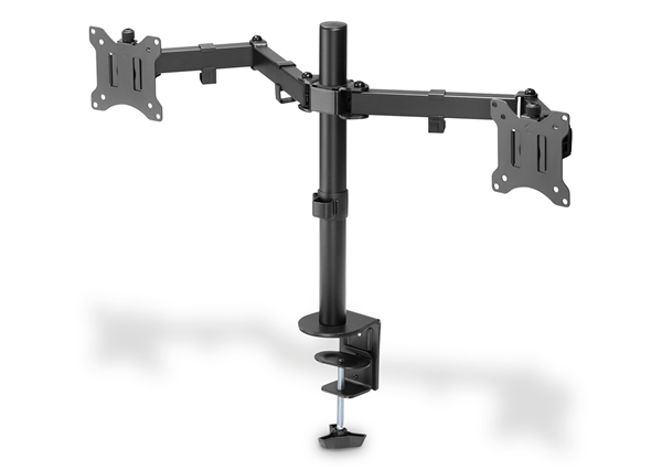 Digitus 15-32" Universal Dual Arm Monitor Clamp Base Mount