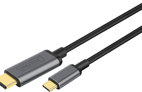 Digitus Type-C to HDMI Cable 1.8m 4K/30Hz