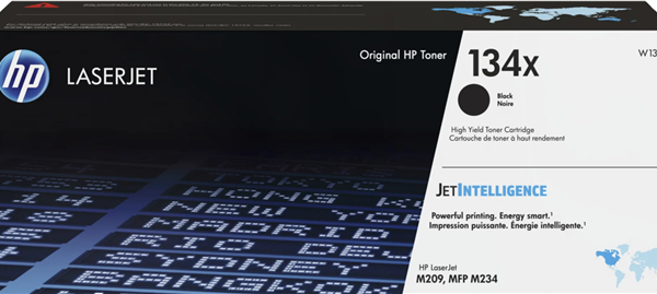 HP 134X High Yield Black Toner Cartridge
