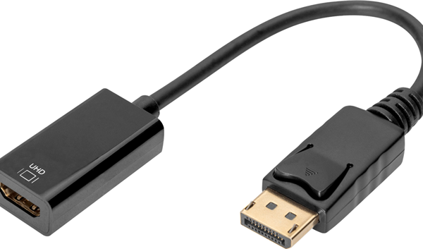 Digitus DisplayPort (M) to HDMI Type A (F) Active Adapter Cable