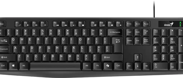 Genius KB-117 USB Wired Keyboard Black
