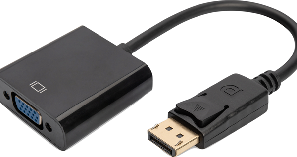 Digitus DisplayPort (M) to VGA (F) Adapter Cable
