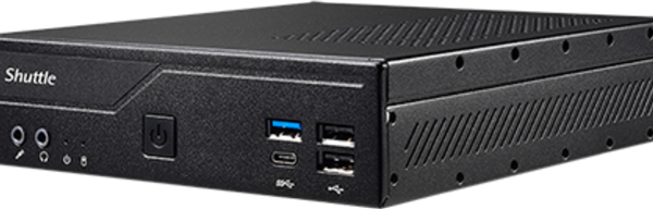 Shuttle DH610 LGA1700 DDR4 M.2 Slim Barebones PC 2GbE