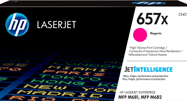 HP 657X High Yield Magenta Original LaserJet Toner Cartridge
