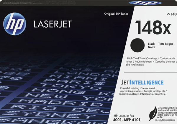 HP 148X Black LaserJet Toner Cartridge - High Yield