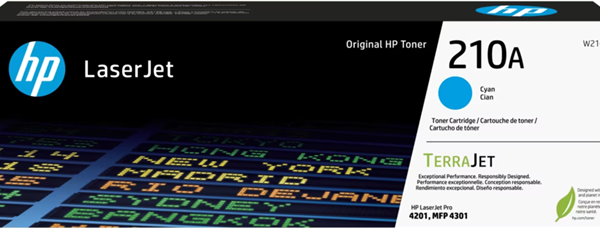 HP 210A Cyan Original LaserJet Toner Cartridge