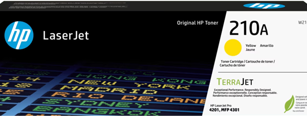HP 210A Yellow Original LaserJet Toner Cartridge