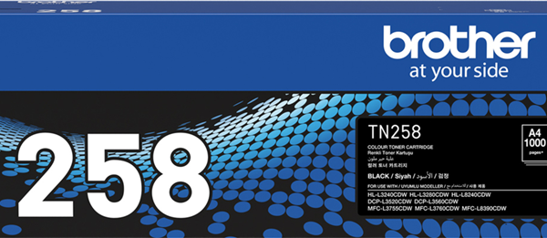 Brother TN258BK Toner Black