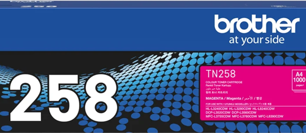 Brother TN258M Toner Magenta