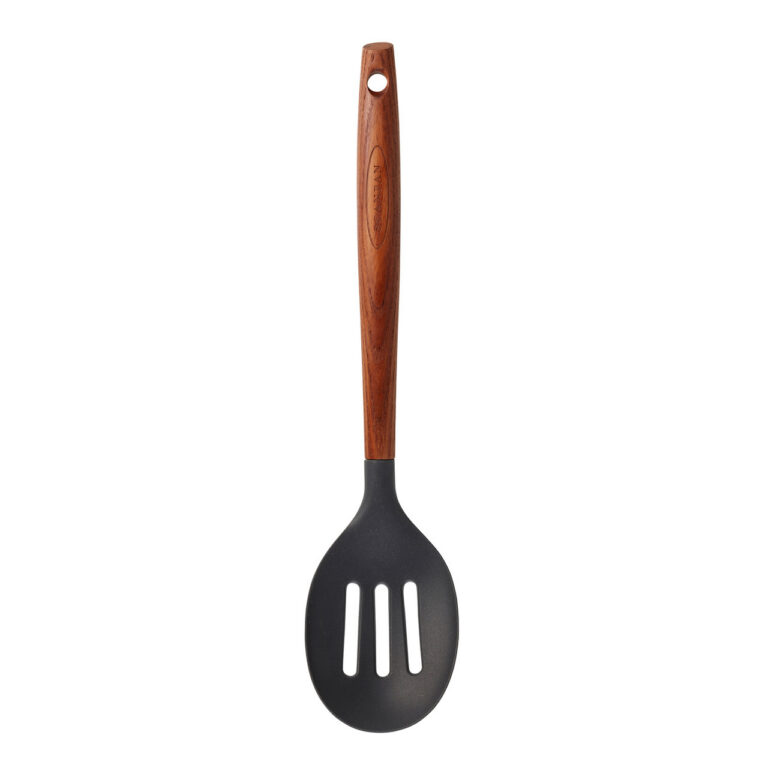Scanpan Ashwood/Silicone Slotted Spoon 31cm