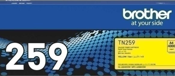Brother TN259Y Extra High Yield Toner Yellow