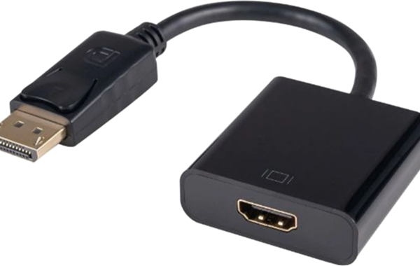 DisplayPort (M) to HDMI Type A (F) Active Adapter Cable