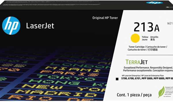 HP 213A Yellow Original LaserJet Toner Cartridge
