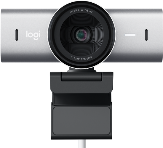 Logitech MX Brio 4K Webcam - Pale Grey