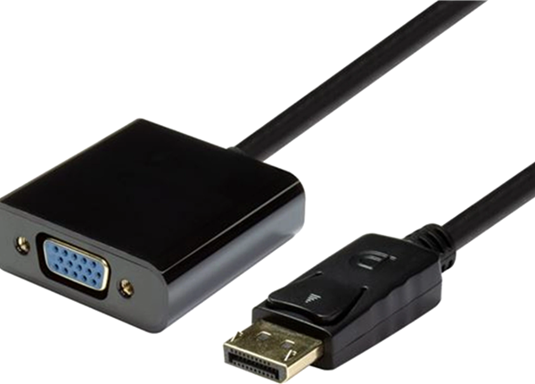 DisplayPort (M) to VGA (F) Adapter Cable