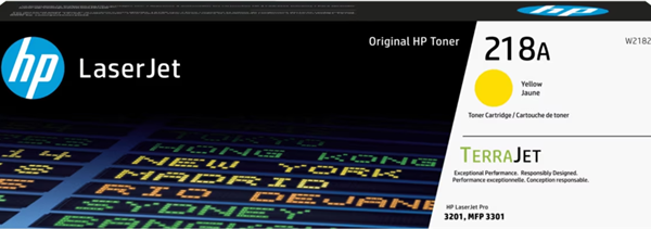 HP 218A Yellow Original LaserJet Toner Cartridge