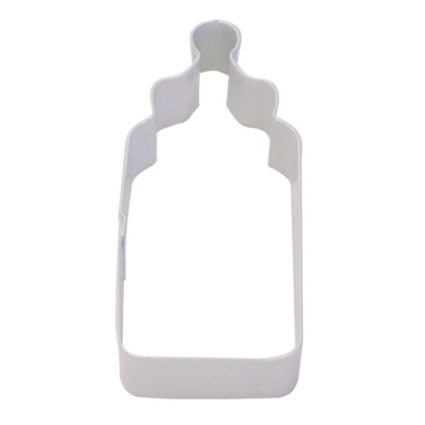 R&M Cookie Cutter Baby Bottle White 10cm