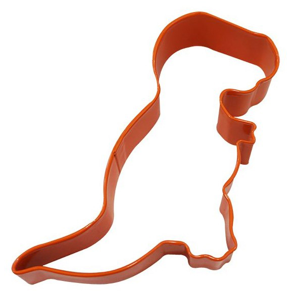 R&M Cookie Cutter Tyrannosaurus Rex Baby Orange 12cm