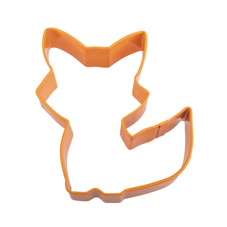 R&M Cookie Cutter Cute Fox Orange 9.5cm