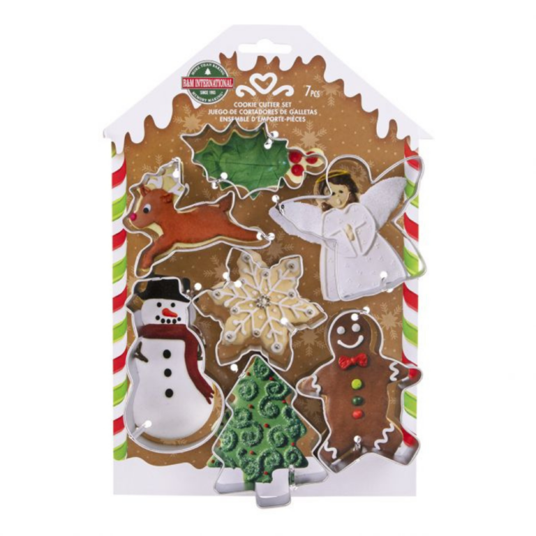 R&M Christmas Cookie Cutter Set of 7
