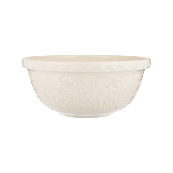 Mason Cash In the Meadow Rose Mixing Bowl Cream 29cm