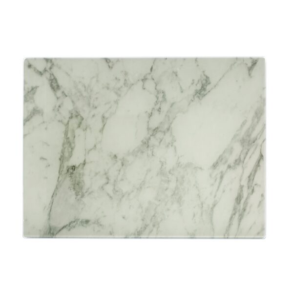 Typhoon Glass Work Surface Saver Marble Effect