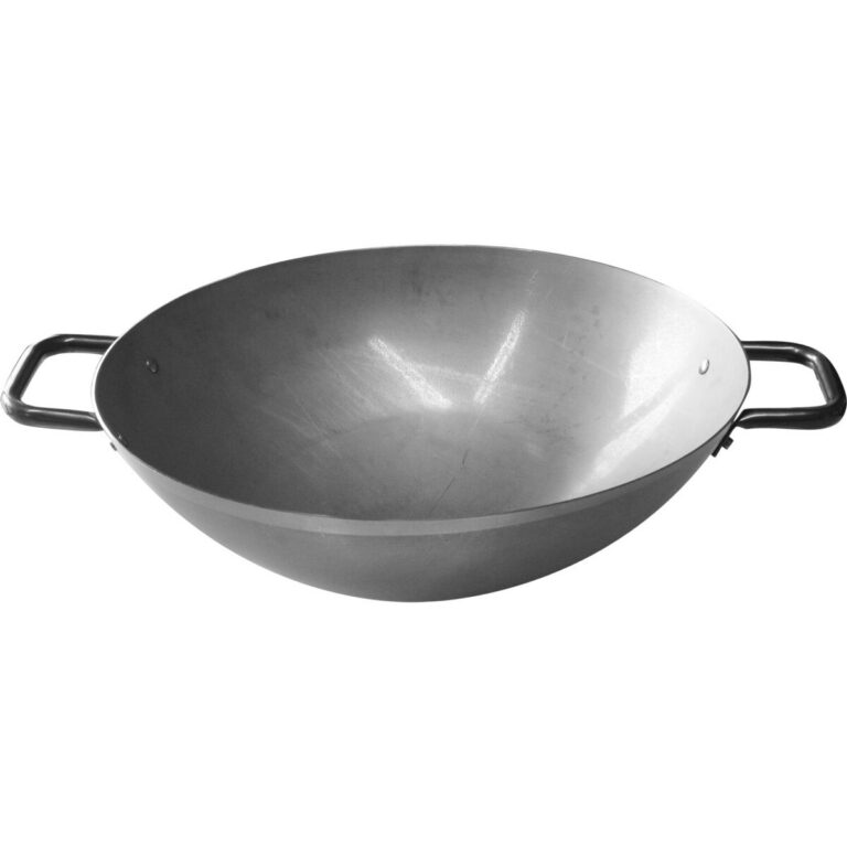 Pinti Inox Excalibur Steel Wok 2 Handles 36cm