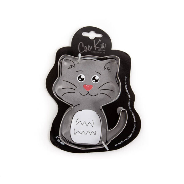 Coo Kie Stainless Steel KITTEN Cookie Cutter